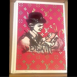 DeathNYC 2022 “LV Porky”, Ltd Ed 47/100 Signed Original w COA